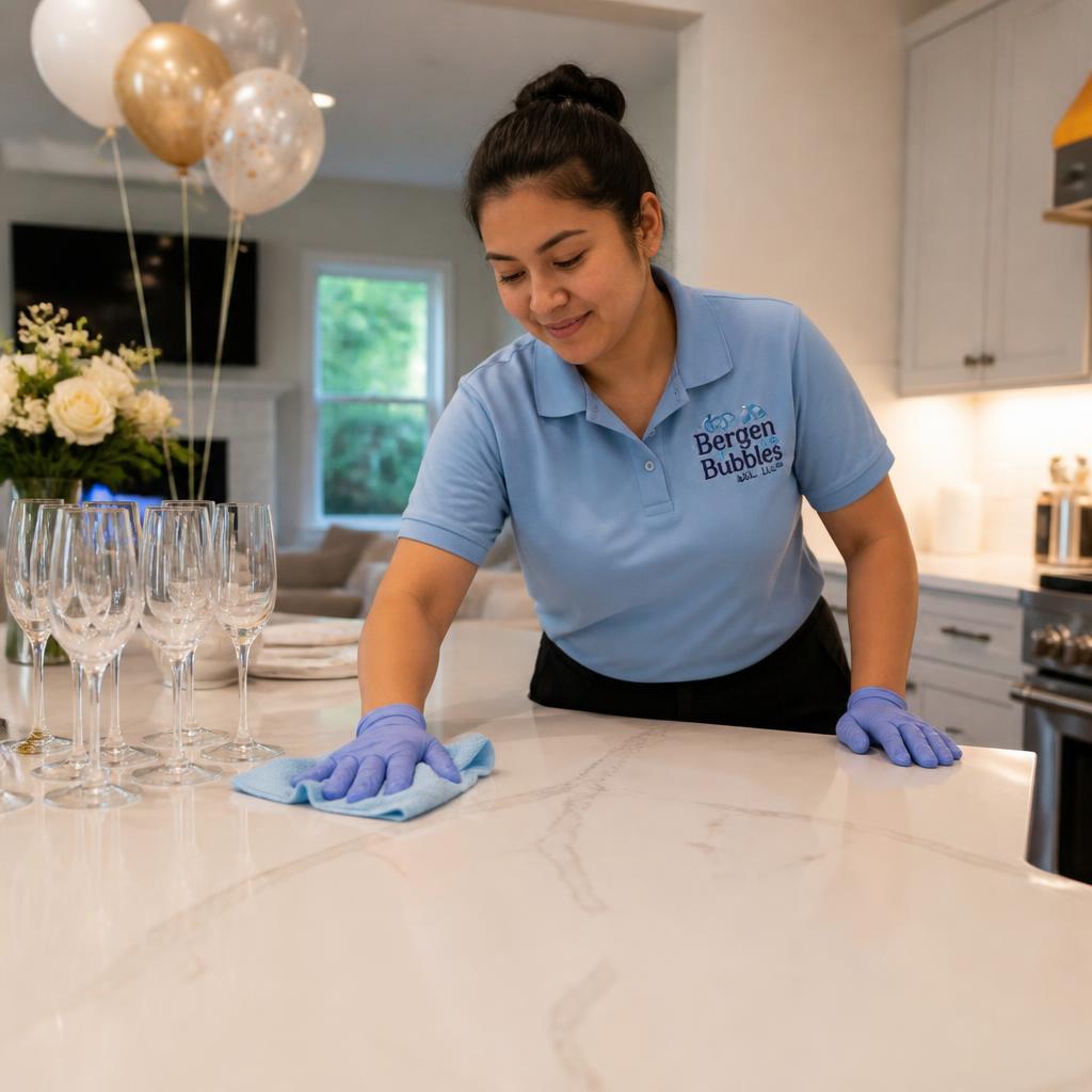 Post-event cleaning by Bergen Bubbles LLC