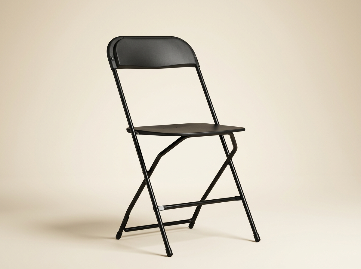 Black Folding Chairs rental in Bergen County, NJ