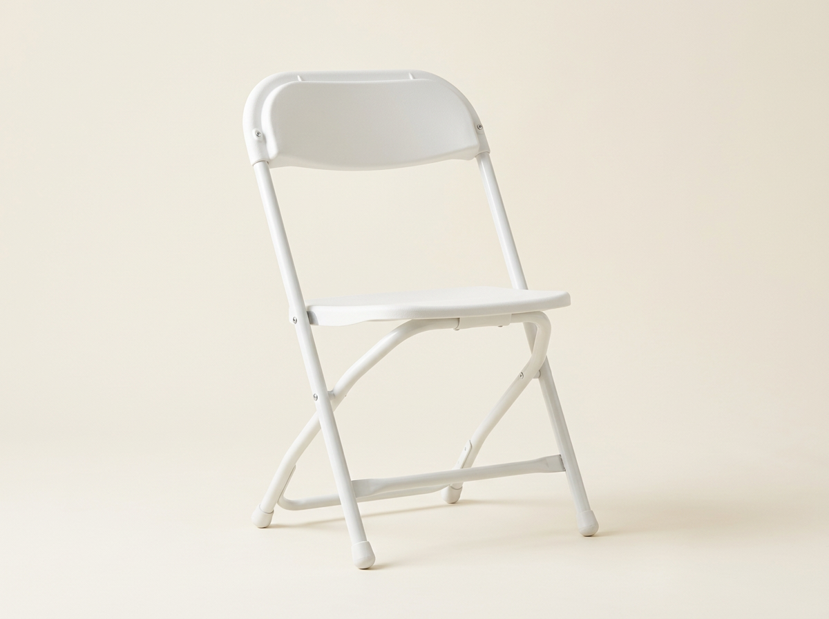 White Kids Folding Chairs rental in Bergen County, NJ