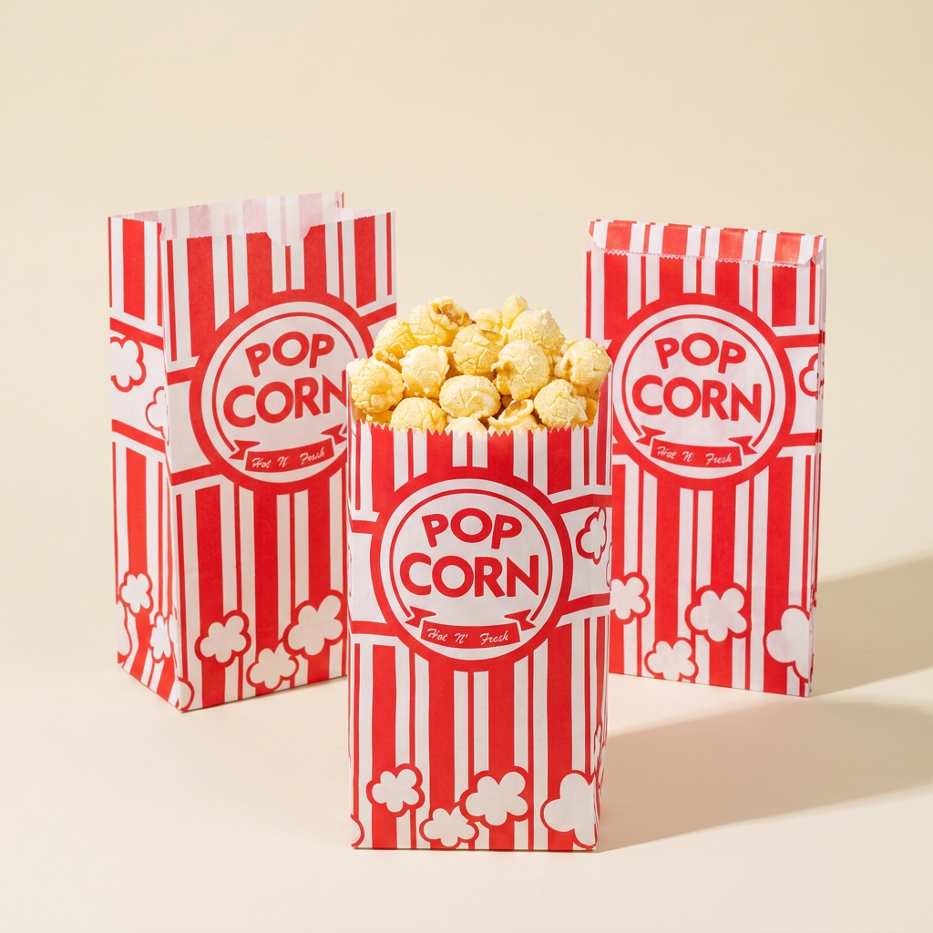 Striped Popcorn Bag rental in Bergen County, NJ