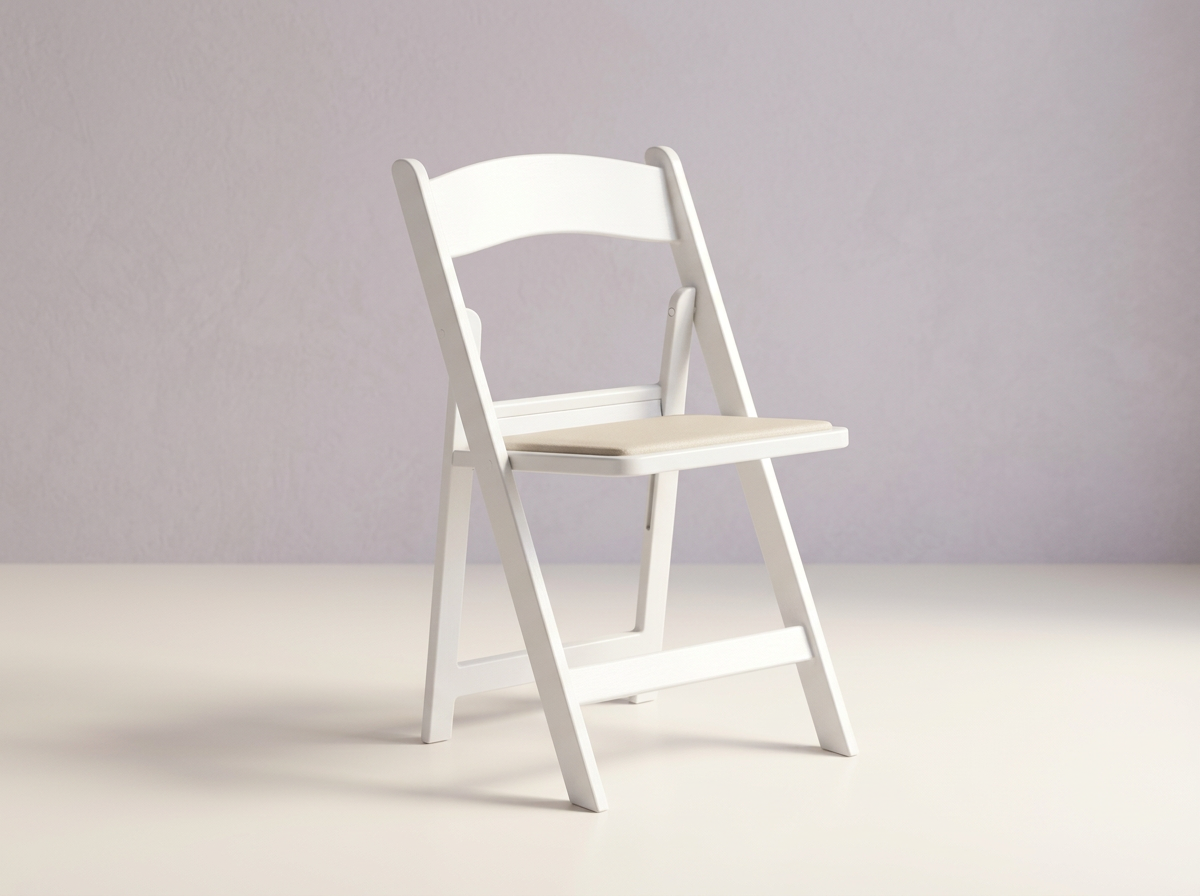 White Resin Folding Chairs rental in Bergen County, NJ