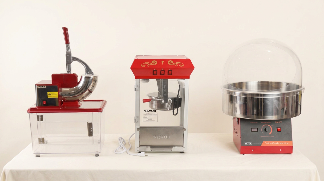 Triple Treat Concession Package rental setup