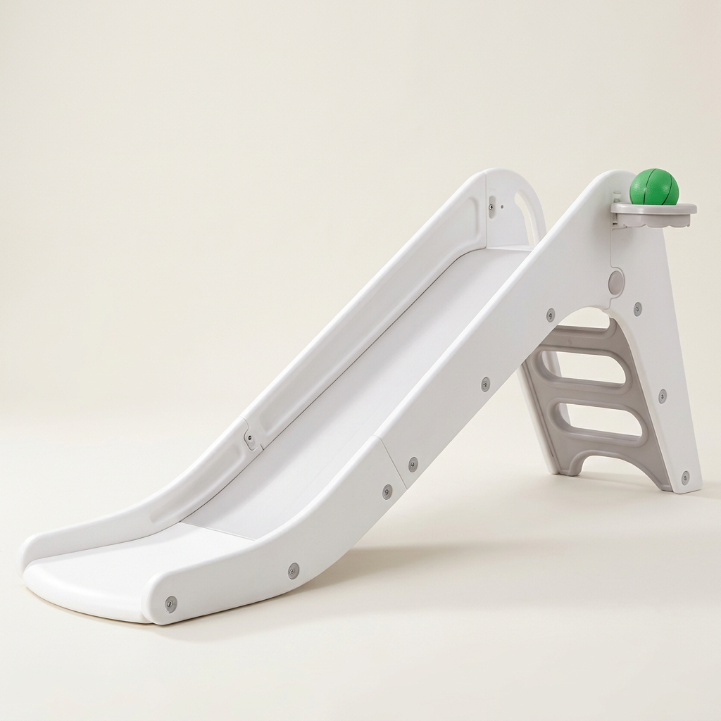 Toddler Slide (White/Grey)
