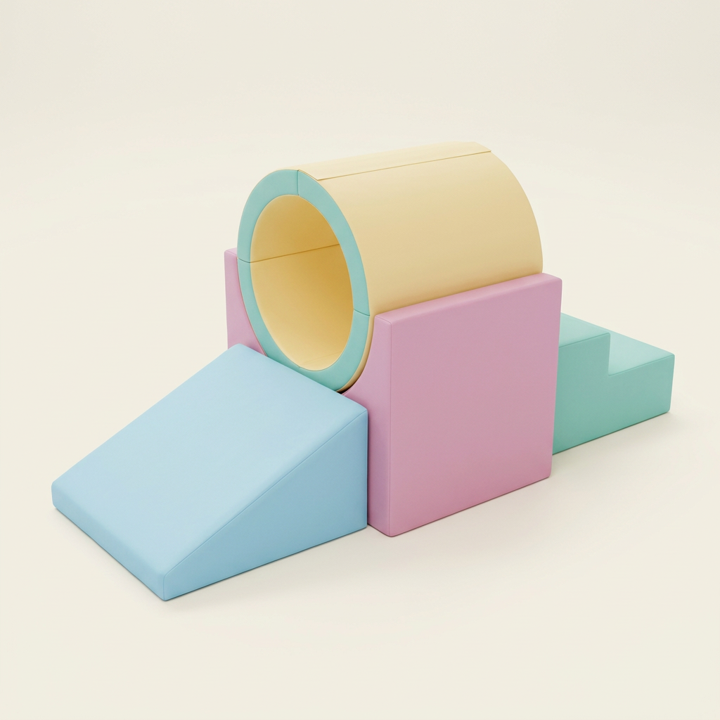 Pastel Tunnel & Ramp Climber