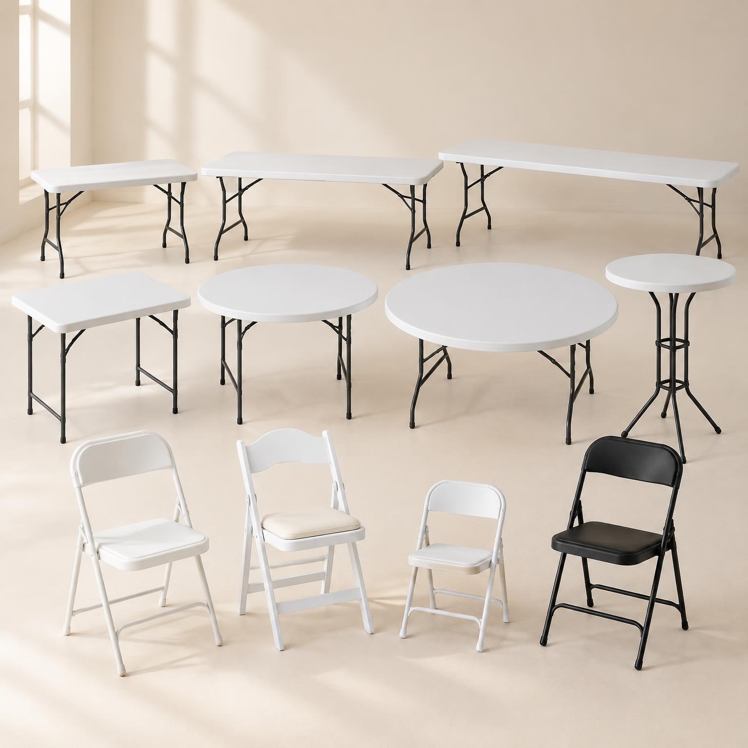 Tables & Chairs rentals in Bergen County, NJ